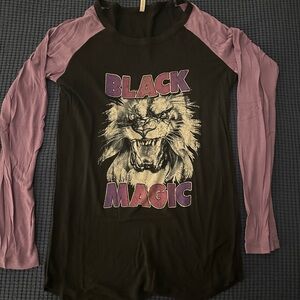 Spell Black Magic Raglan Shirt